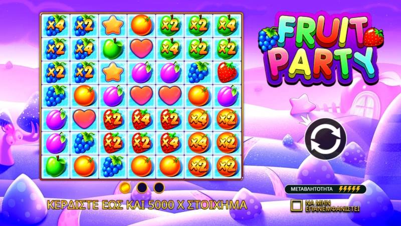 Fruit Party slot demo