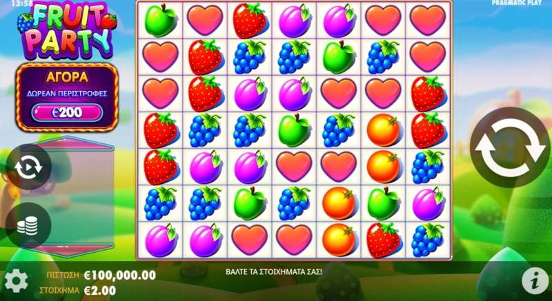 Fruit Party slot theme